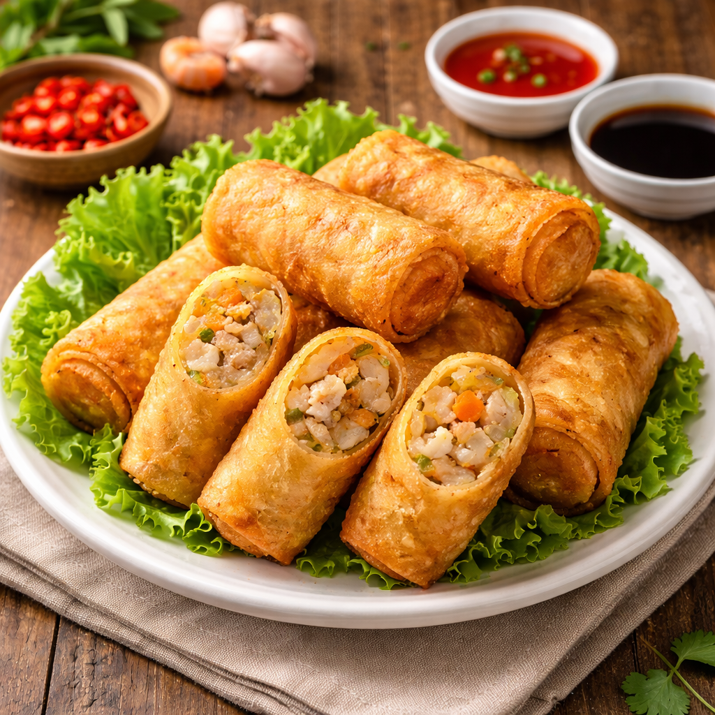 Lumpia Ayam Udang Goreng